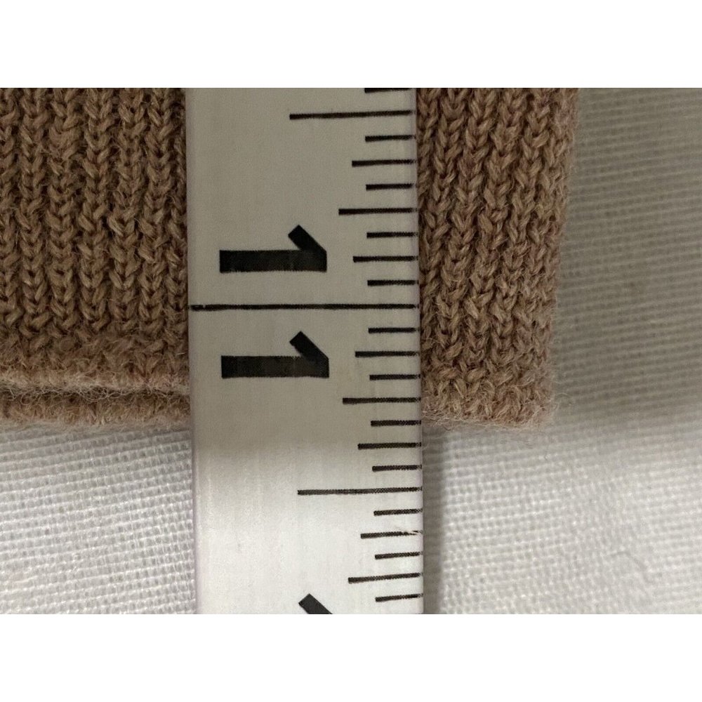 Brown Short-Sleeve Henley Sweater - Picture 5 of 8
